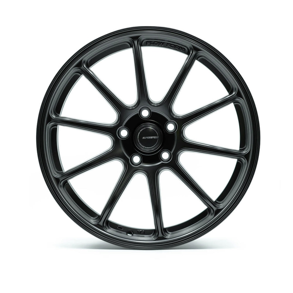 Superspeed FlowForm RF03RR Alloy Wheel (Matte Black) — 18