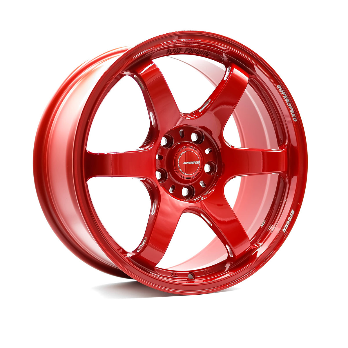 Superspeed FlowForm RF06RR Alloy Wheel (Hyper Red) — 18