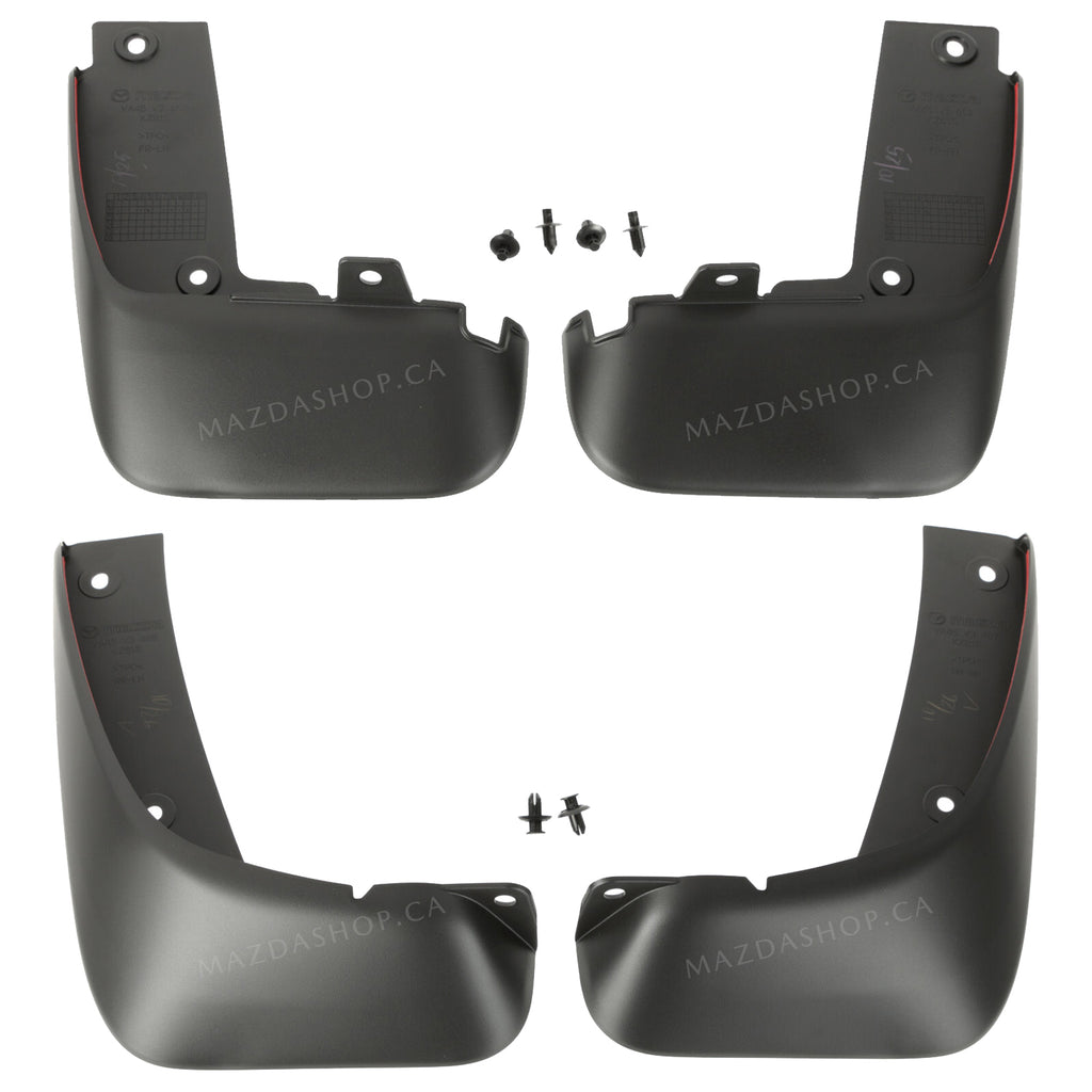 Mud Guards, Front & Rear | CX-50 Hybrid (2025-2026) - MazdaShop
