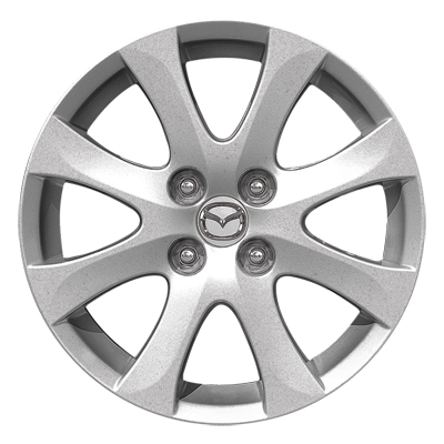 Mazda2 OEM Alloy Wheel Design 118 Silver Metallic 15