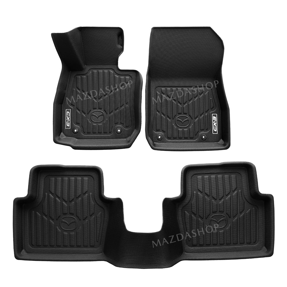 Premium Floor Liners (Front &amp; Rear) | Mazda CX-3 (2016-2022)