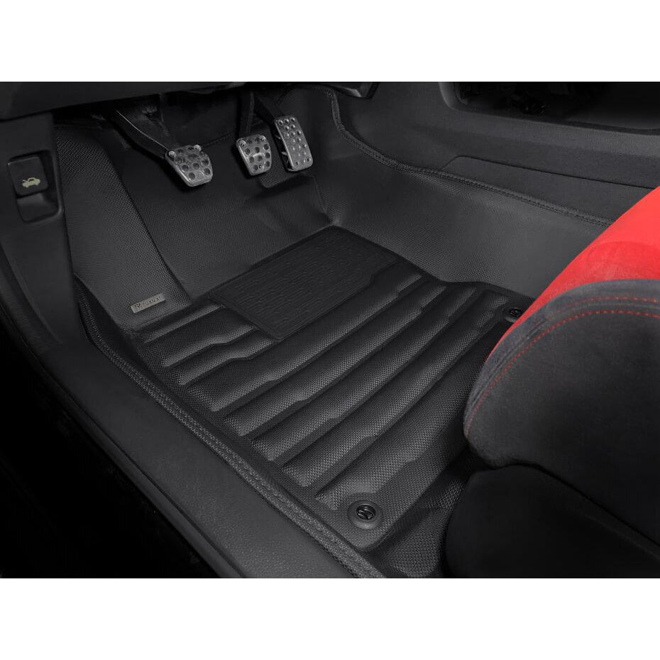Driver's Side Front TuxMat Floor Mat installed in Honda Civic Type R