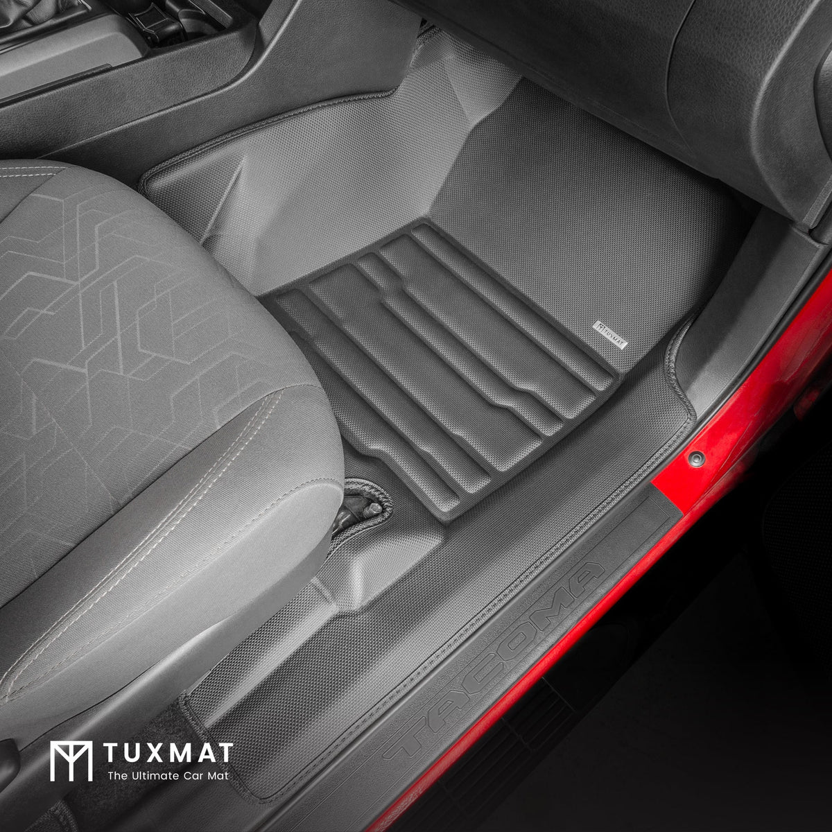 TuxMat Floor Mats (Front & Rear) | Toyota Tacoma Double Cab (2016-2023)