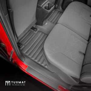 TuxMat Floor Mats (Front & Rear) | Toyota Tacoma Double Cab (2016-2023)