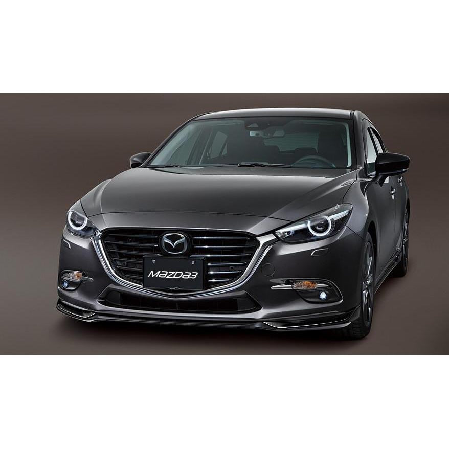 Aero Kit - Front Air Dam (Jet Black) | Mazda3 Sedan & Hatchback (2017-2018)
