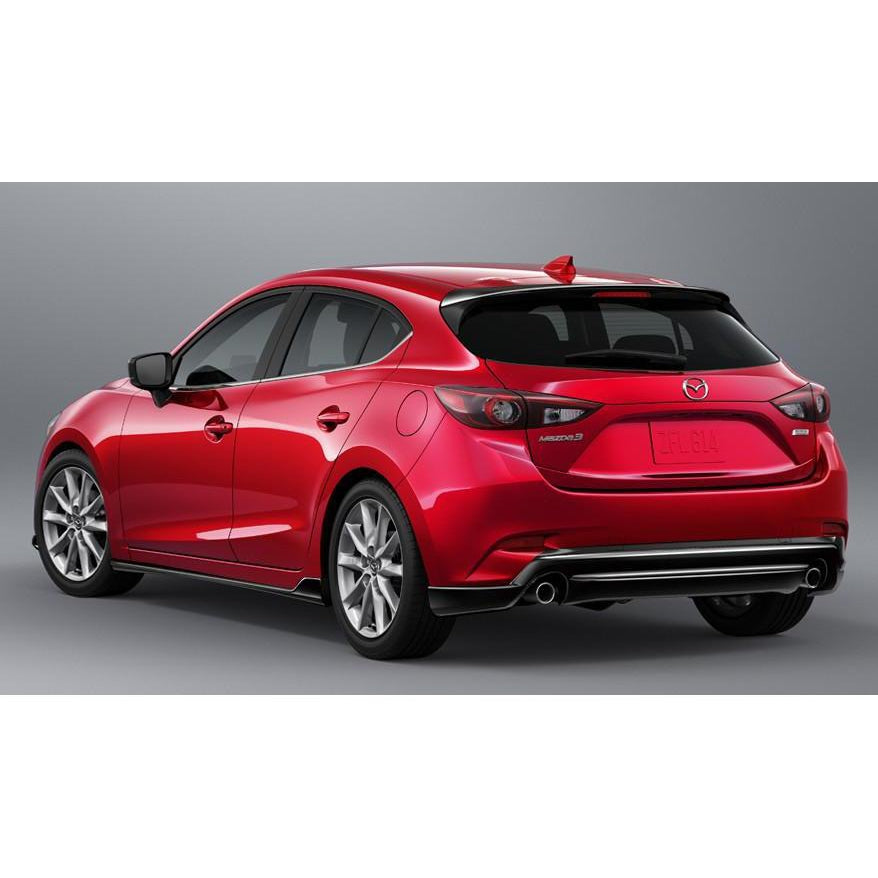 Aero Kit - Full Package (Jet Black & Silver) | Mazda3 Hatchback (2017-2018)