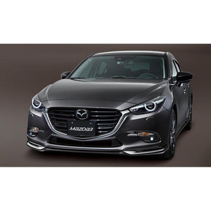 Aero Kit - Full Package (Jet Black & Silver) | Mazda3 Hatchback (2017-2018)