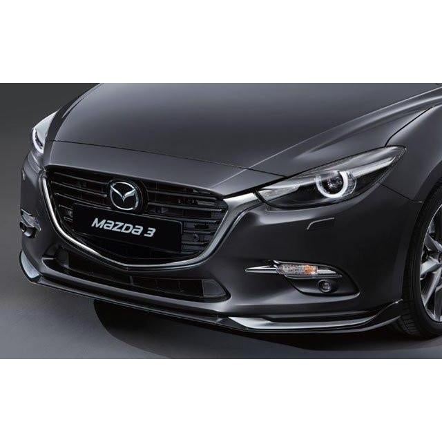 Aero Kit - Full Package (Jet Black & Silver) | Mazda3 Sedan (2017-2018)