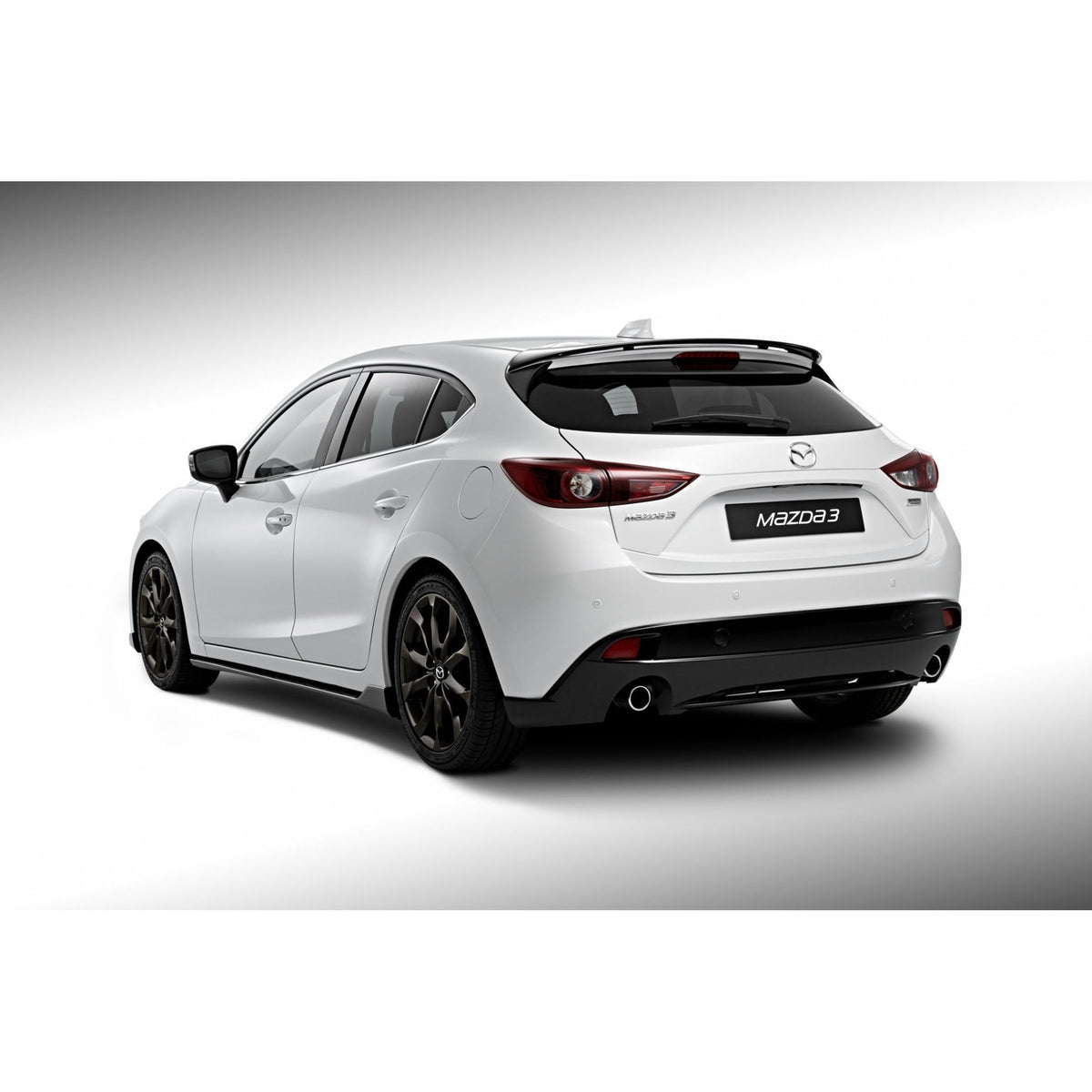 Aero Kit - Rear Diffuser (Brilliant Black) | Mazda3 Hatchback (2014-2016)