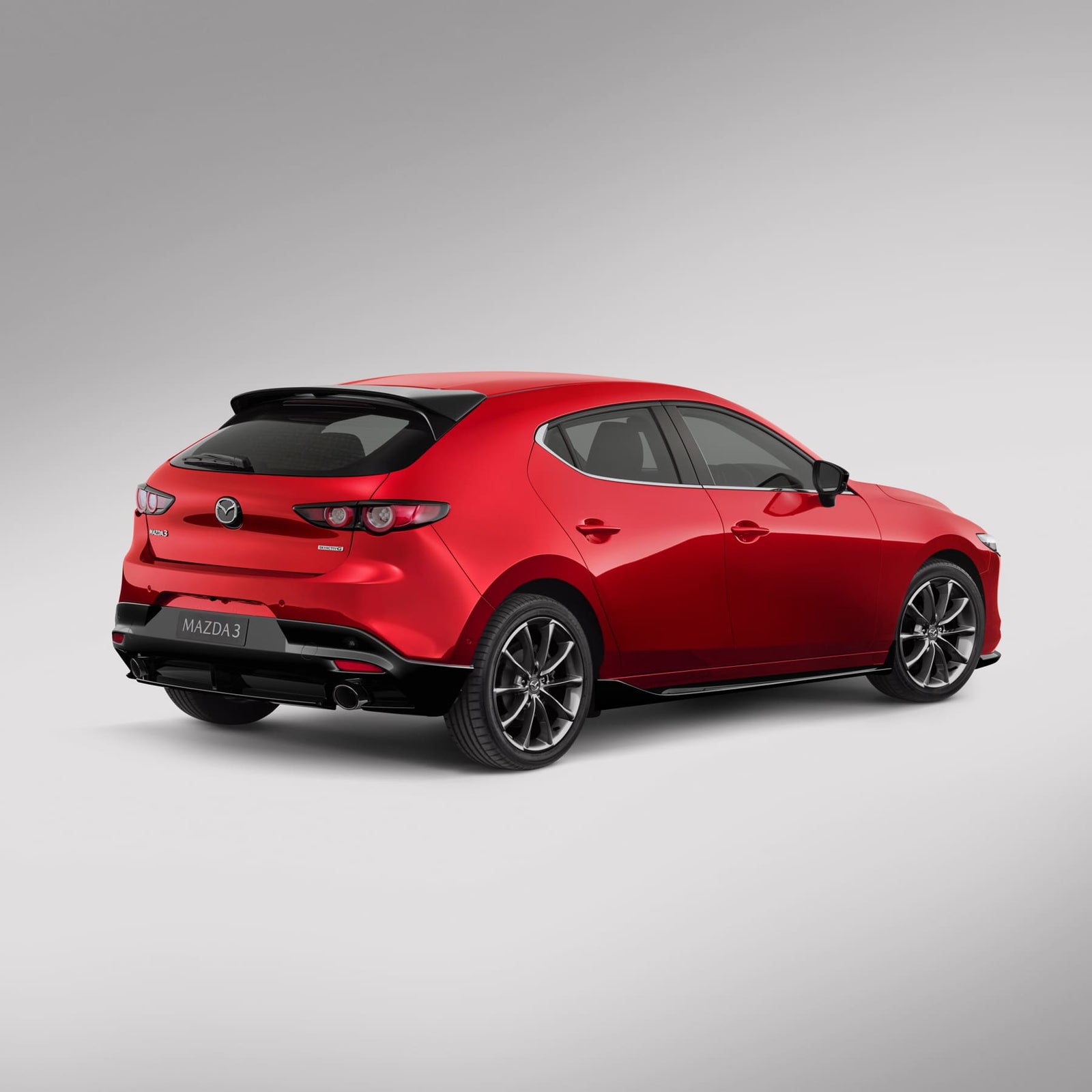 Aero Kit - Side Under Spoilers (Brilliant Black) | Mazda3 Hatchback (2019-2022)