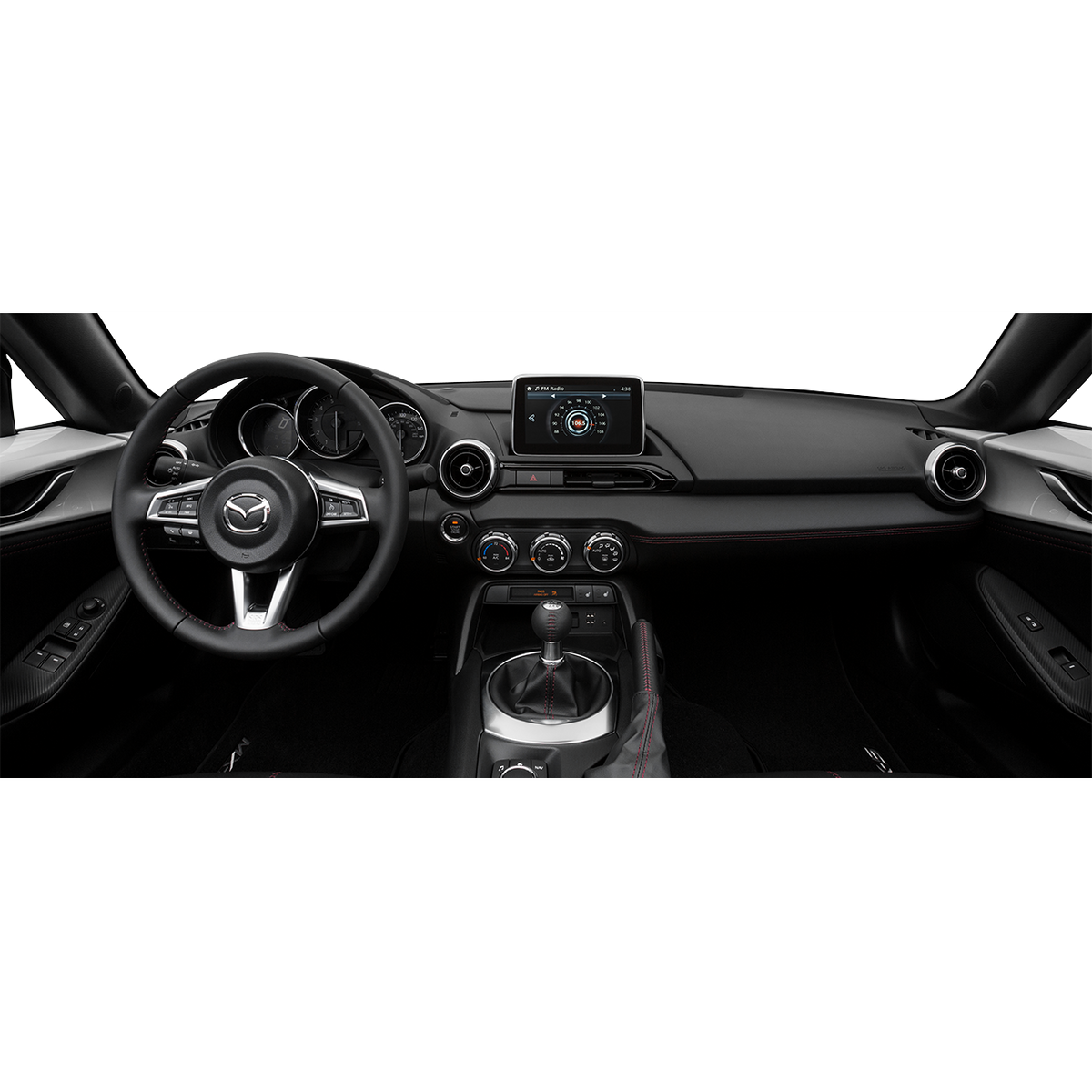 Air Vent Bezel (Satin Chrome) | MX-5 & MX-5 RF (2016-2022)