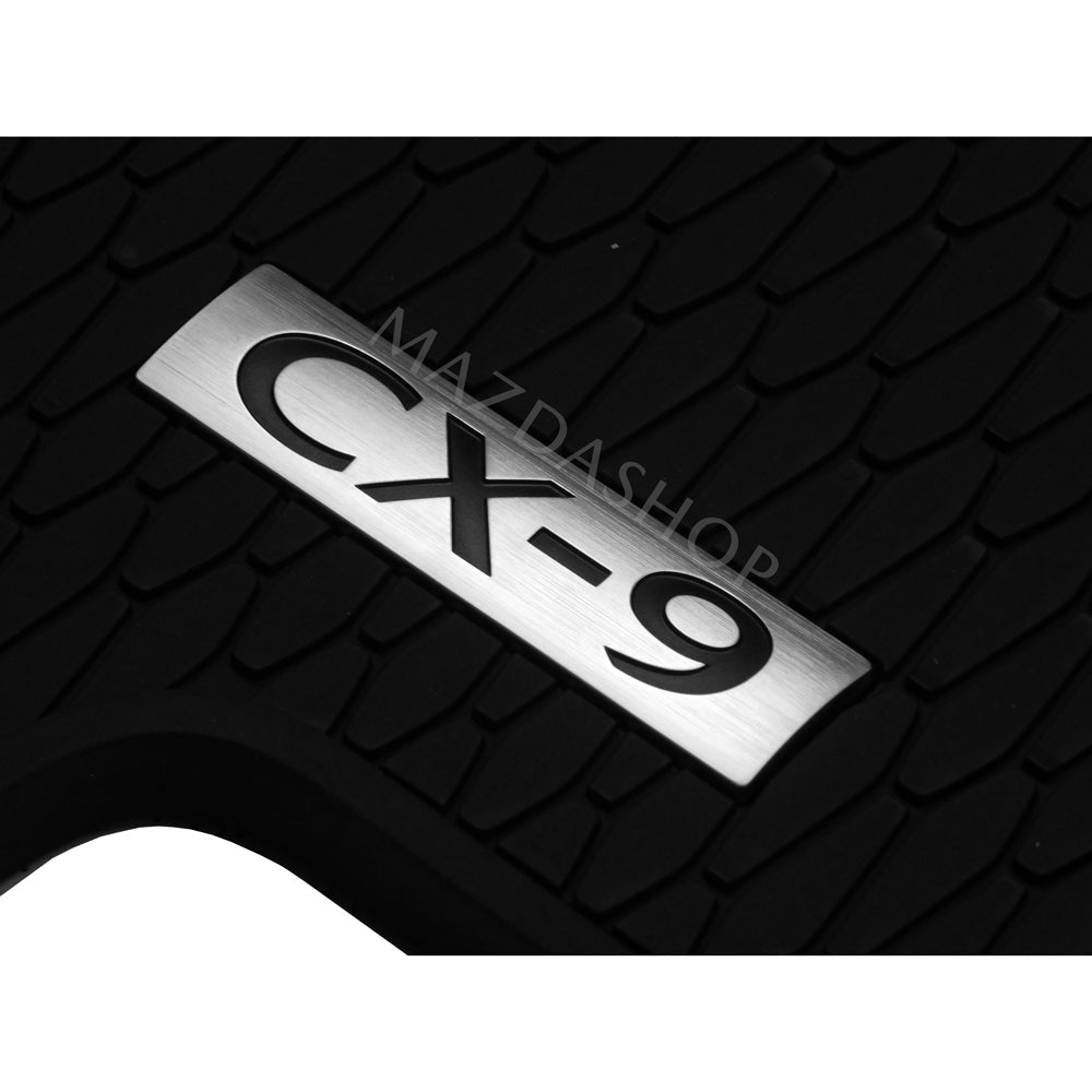 All-Weather Floor Mats (1st, 2nd & 3rd Rows) | Mazda CX-9 (2019-2022)