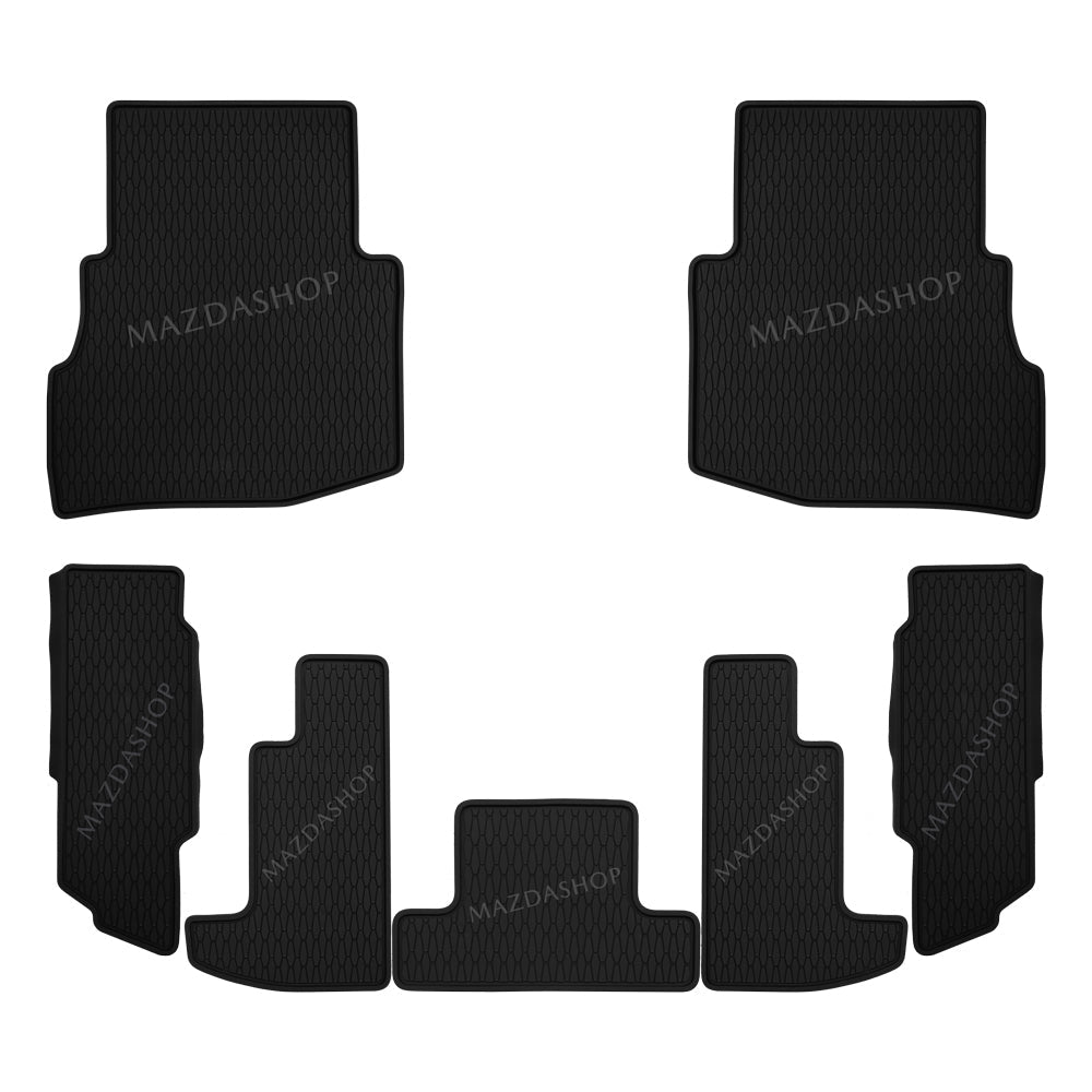 All-Weather Floor Mats (1st, 2nd & 3rd Rows) | Mazda CX-9 (2019-2022)