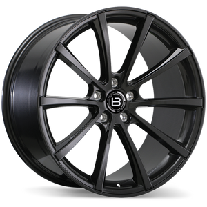 BRAELIN BR09 Alloy Wheel (Gloss Gunmetal) — 19", 20", 22"