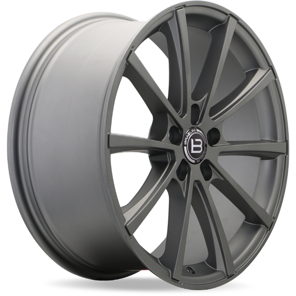 アルジルリン BRAELIN BR09 Alloy Wheel (Satin Charcoal) — 22