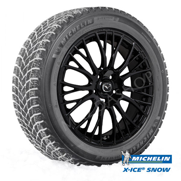16 Inch M015 (Metallic Black) Michelin X-Ice Snow Tire