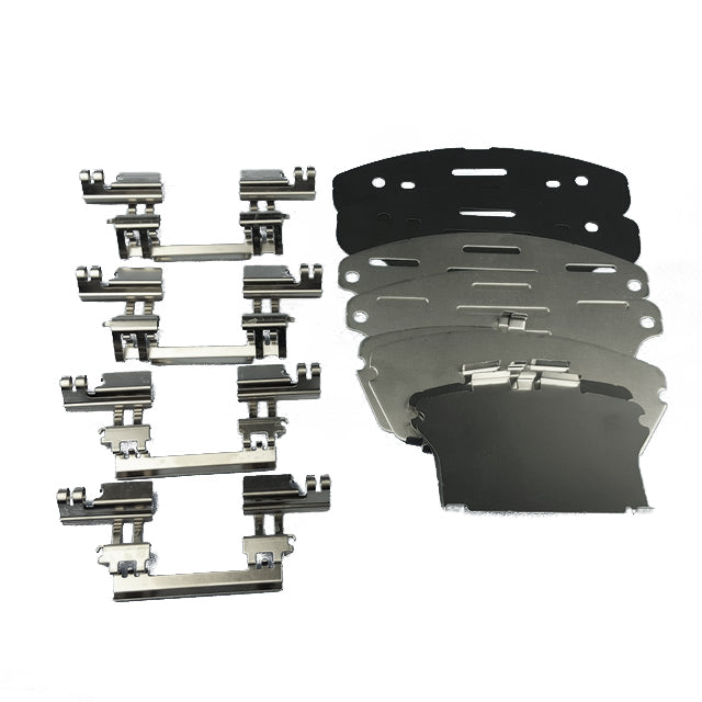 FRAXLE Front & Rear Ceramic Disc Brake Pad Set For Mazda CX-7 CX-9 Ford Edge Lincoln MKX – 8 Piece Kit