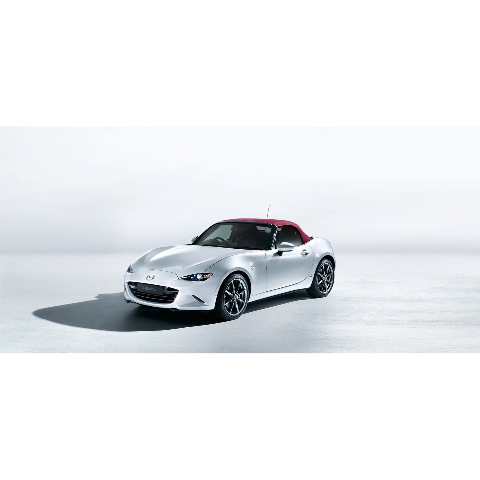 Mazda OEM 100th Anniversary Centre Cap (Gloss Black & Red)