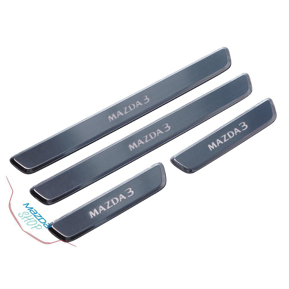 Scuff Plates (Illuminated) | Mazda3 Sedan & Hatchback (2019-2022)