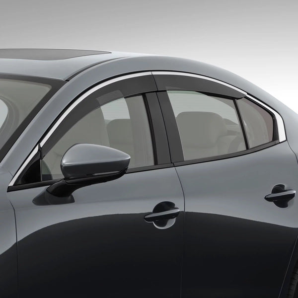 Door Visors | Mazda3 Sedan (2019-2026) - MazdaShop | Genuine Mazda