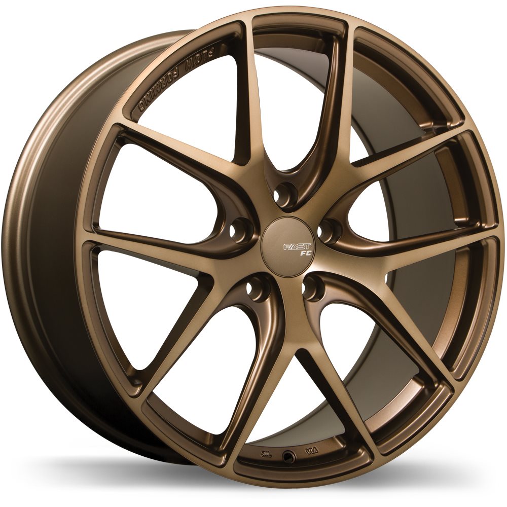 Fast Wheels FC04 Alloy Wheel (Matte Bronze) — 18, 19 - Mazda Shop