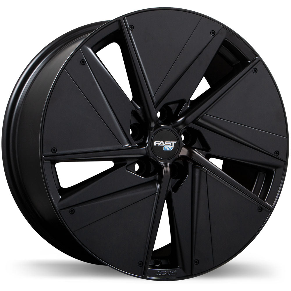 FastEV EV01(+) Alloy Wheel (Satin Black) - 16", 17", 18", 19", 20"