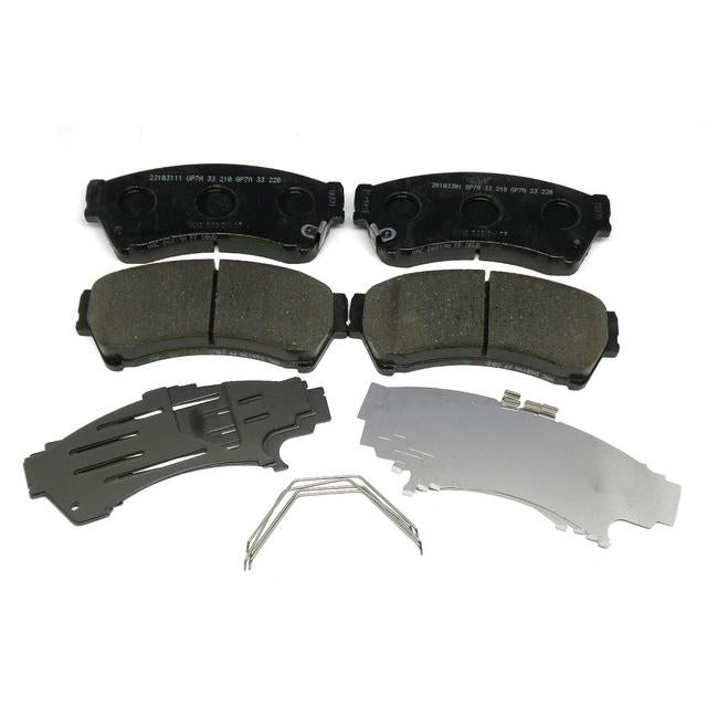Brake Package, Front: Pads, Rotors & Attachment Kit