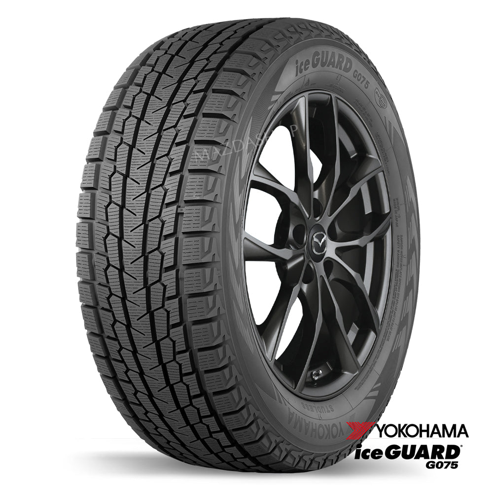 16 Inch (FWD models only) M011 (Gloss Gunmetal) Yokohama iceGUARD G075 Tire