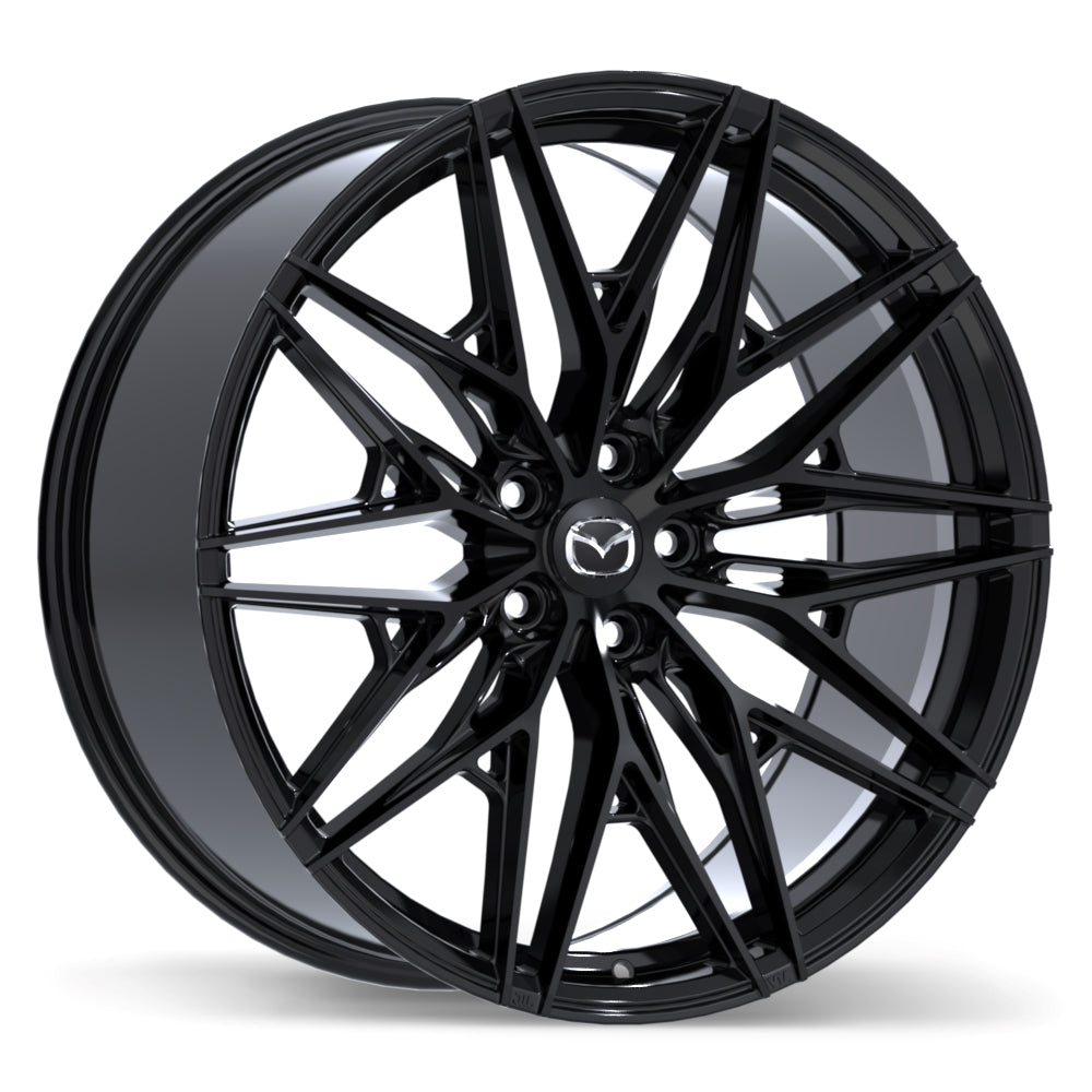 Mazda M016 Alloy Wheel (Metallic Black) — 18