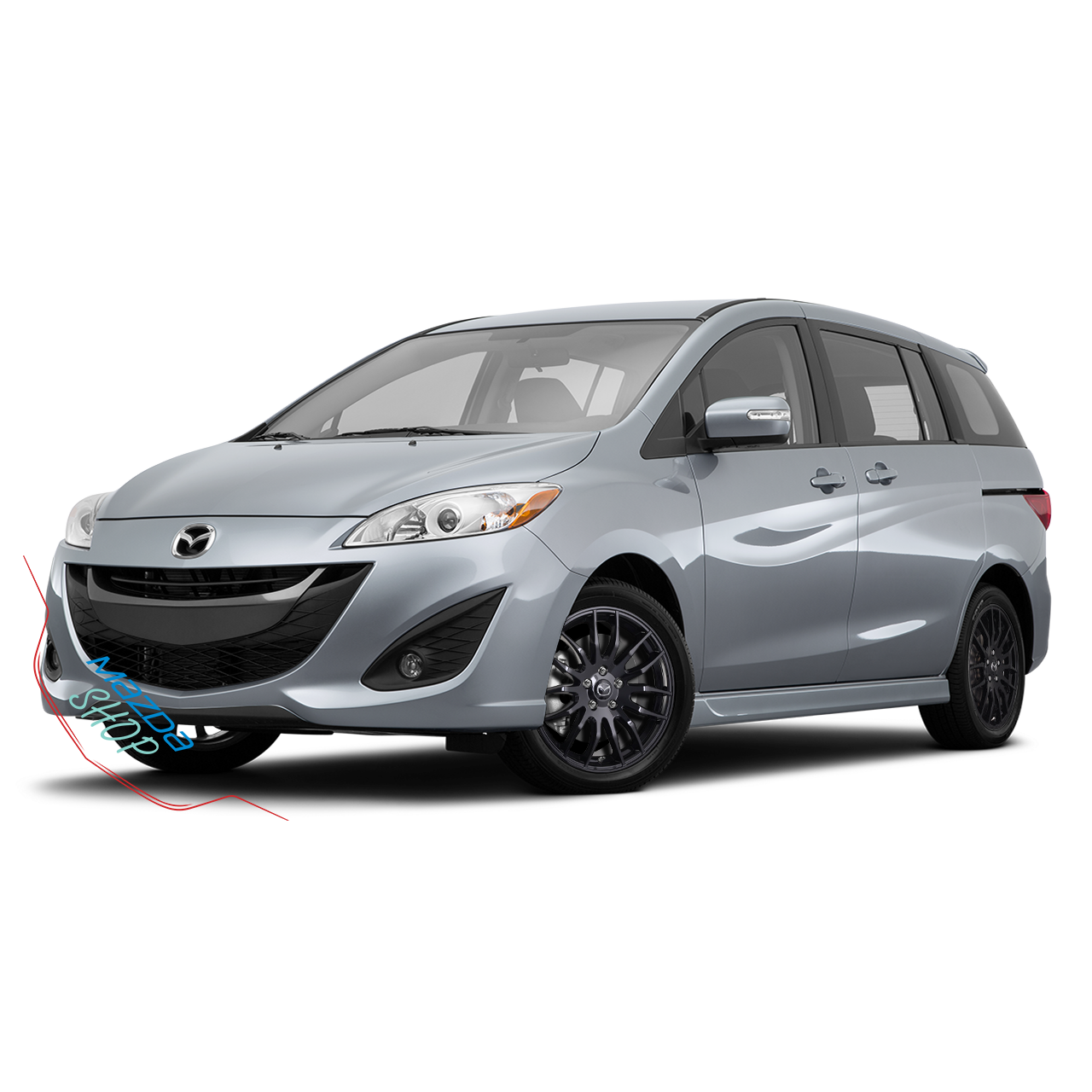 Mazda M002 Alloy Rims (Gloss Black) - 17" | WHILE SUPPLIES LAST
