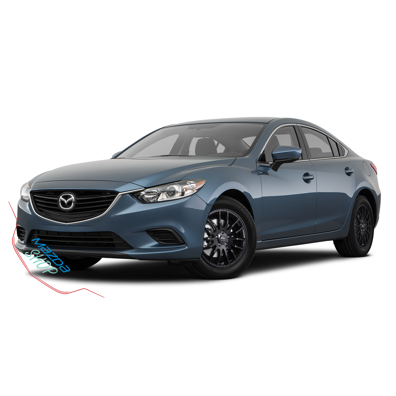 Mazda M002 Alloy Rims (Gloss Black) - 17" | WHILE SUPPLIES LAST