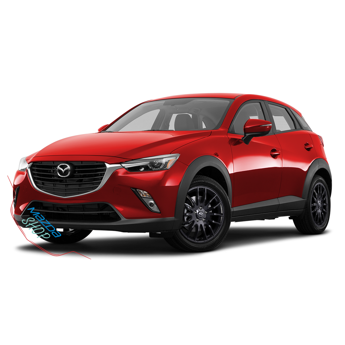 Mazda M002 Alloy Rims (Gloss Black) - 17" | WHILE SUPPLIES LAST