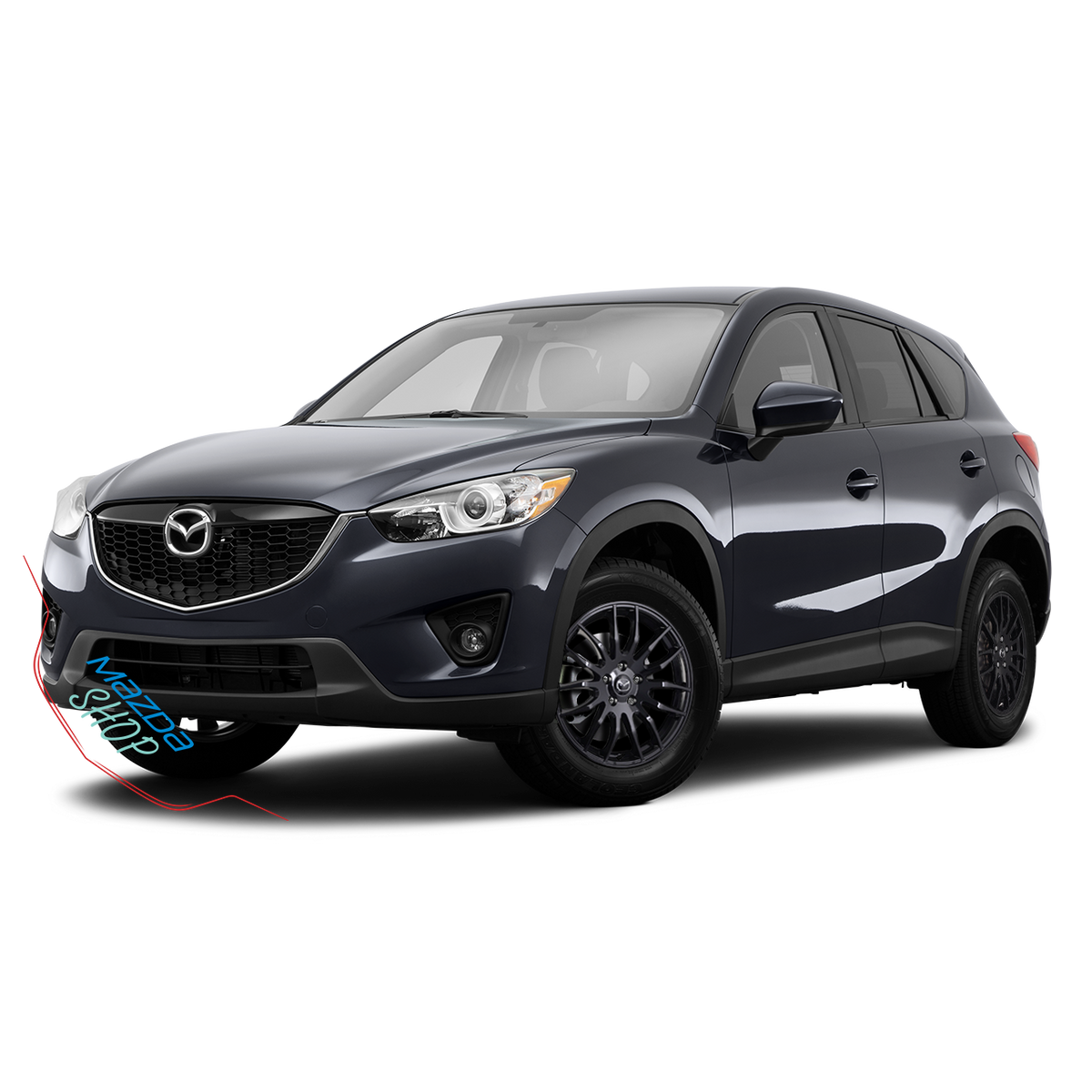 Mazda M002 Alloy Rims (Gloss Black) - 17" | WHILE SUPPLIES LAST