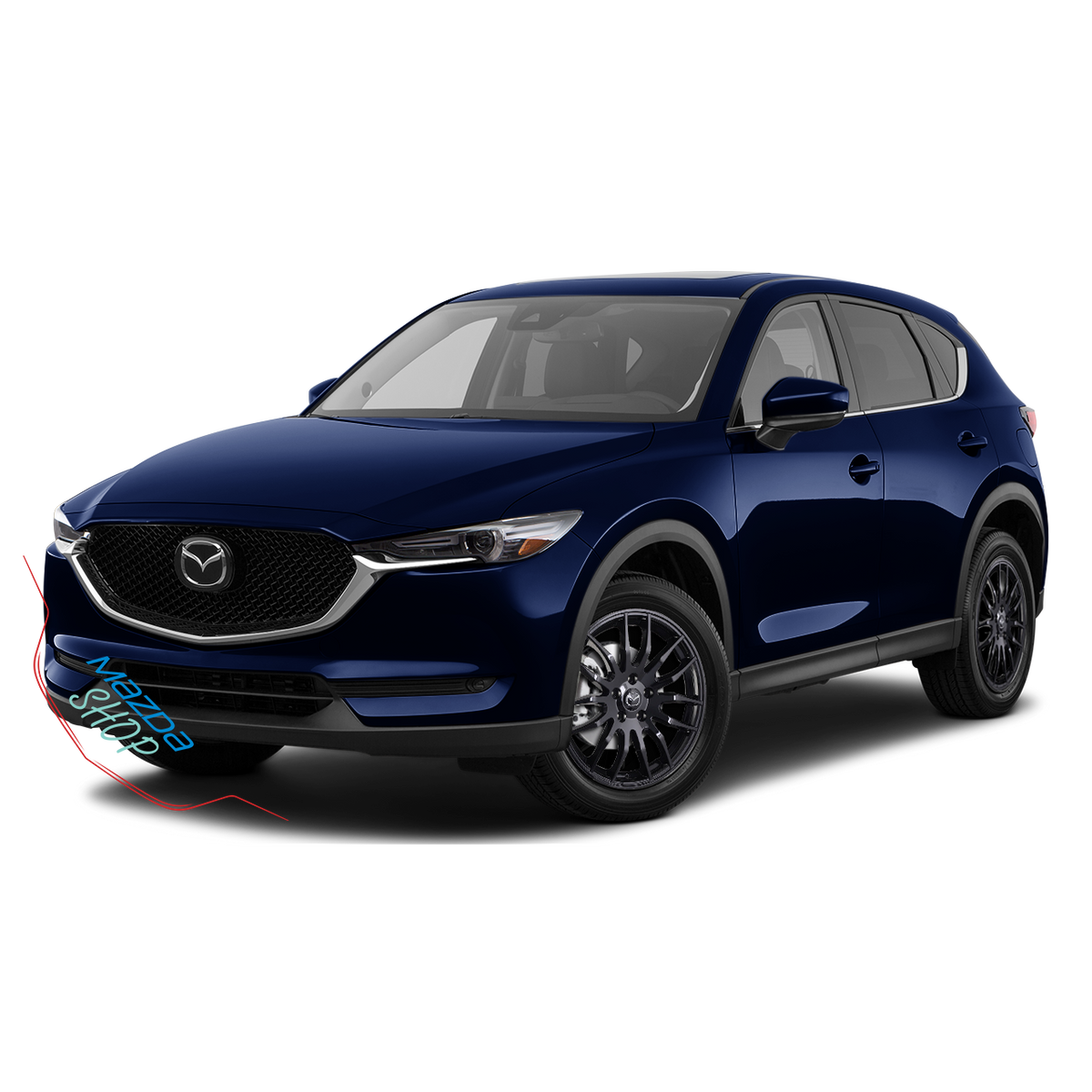 Mazda M002 Alloy Rims (Gloss Black) - 17" | WHILE SUPPLIES LAST