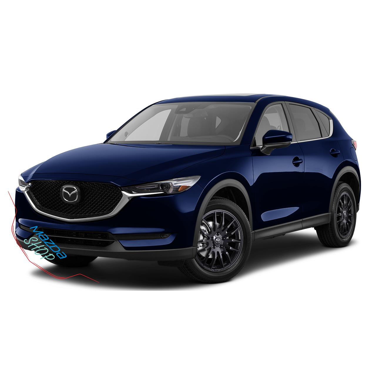 Mazda M002 Alloy Rims (Gloss Black) - 17" | WHILE SUPPLIES LAST