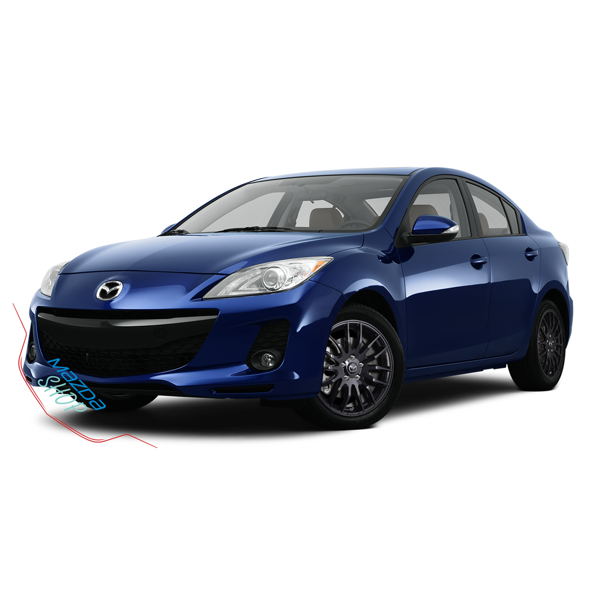 Mazda M002 Alloy Rims (Gloss Black) - 17" | WHILE SUPPLIES LAST