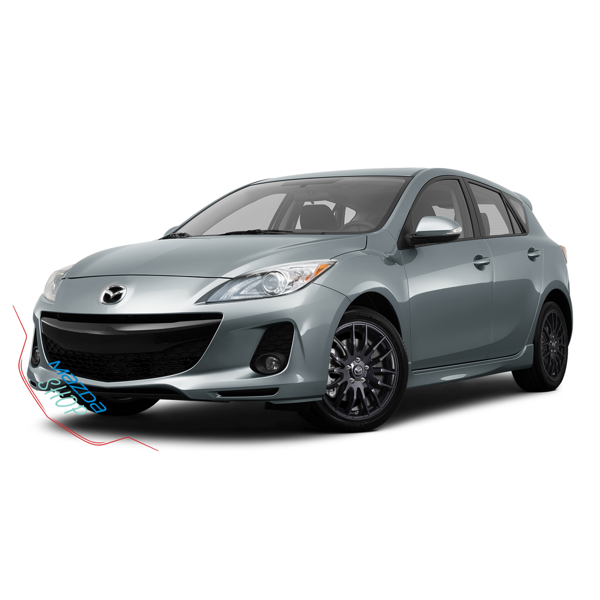 Mazda M002 Alloy Rims (Gloss Black) - 17" | WHILE SUPPLIES LAST