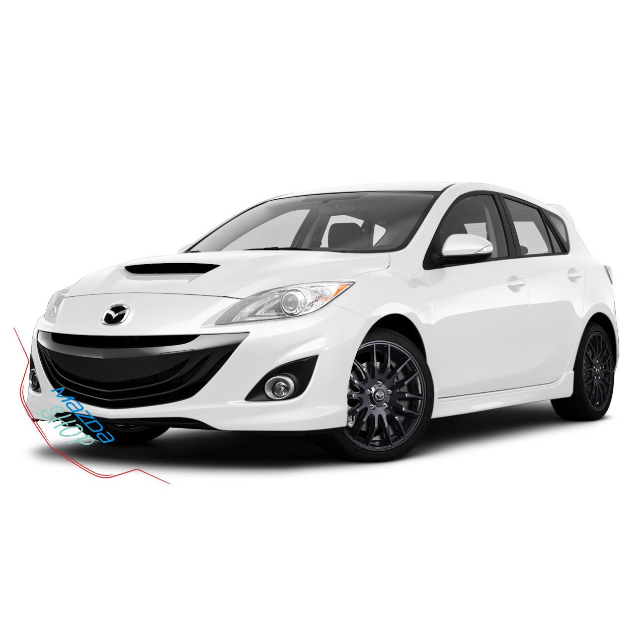 Mazda M002 Alloy Rims (Gloss Black) - 17" | WHILE SUPPLIES LAST