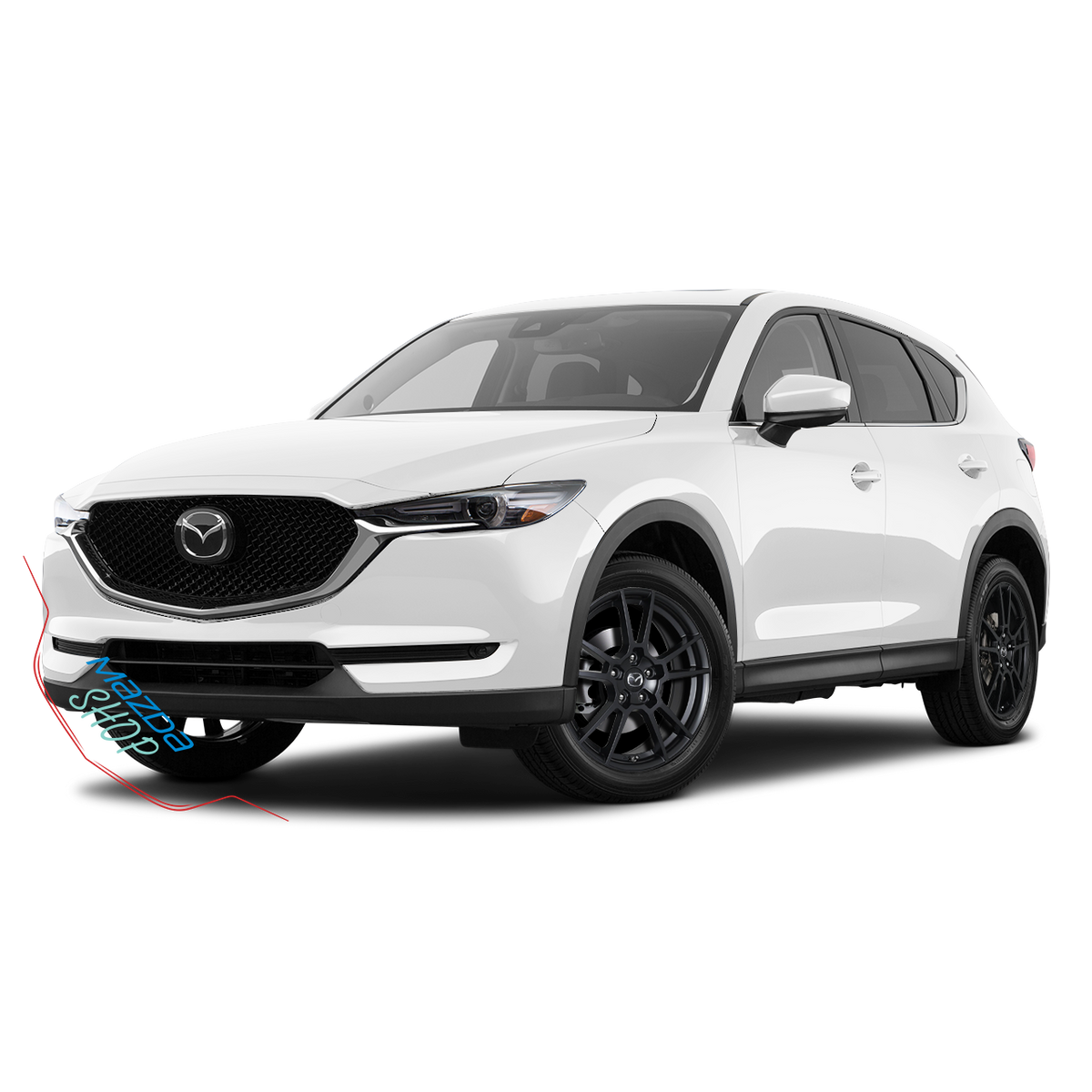 Mazda M006 Alloy Wheel (Satin Black) - 16"/17"/18"