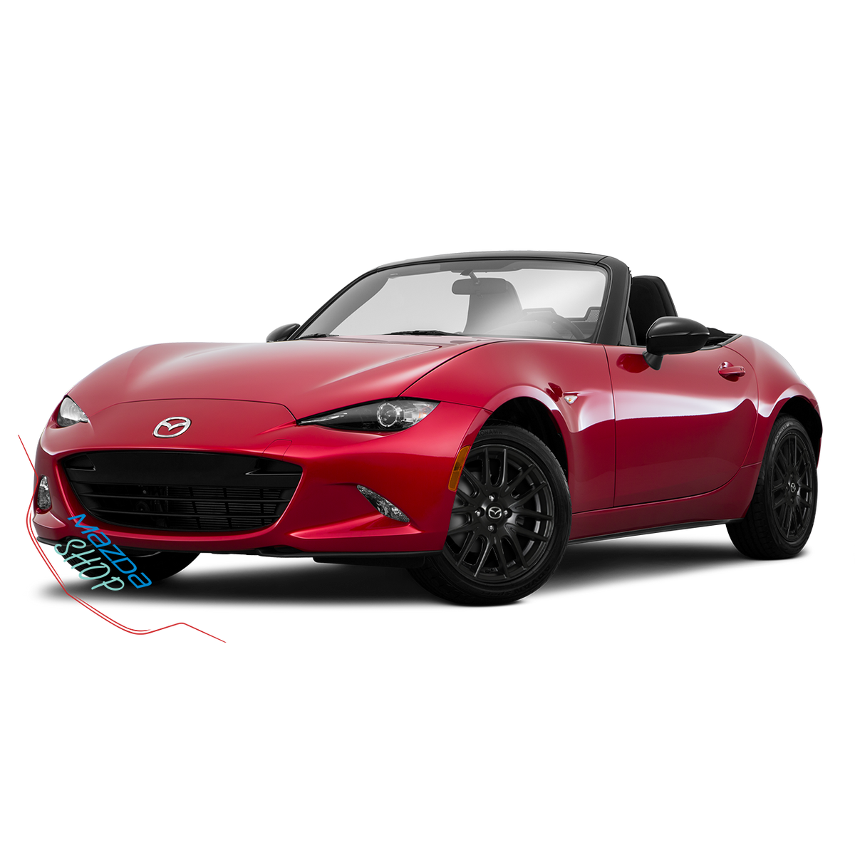 Mazda M009 Alloy Wheel (Matte Black) - 16"/17"