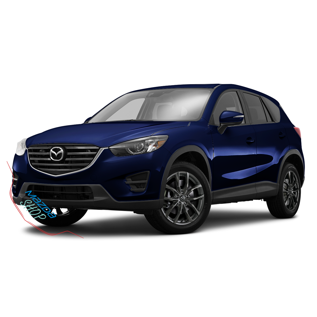 Mazda M011 Alloy Wheel (Gloss Gunmetal) - 16"/17"/18"/19"