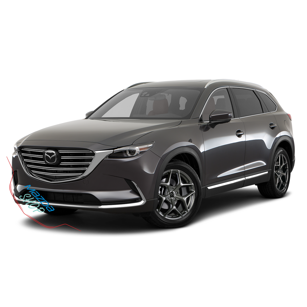 Mazda M012 Alloy Wheel (Matte Gunmetal) - 16"/17"/18"/20"