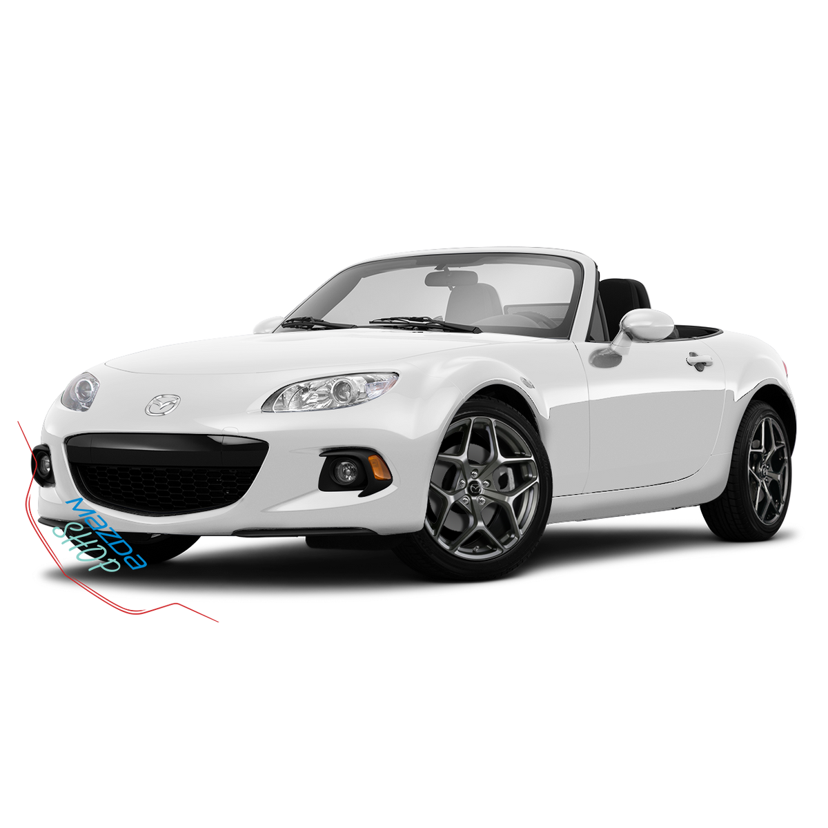 Mazda M012 Alloy Wheel (Matte Gunmetal) - 16"/17"/18"/20"