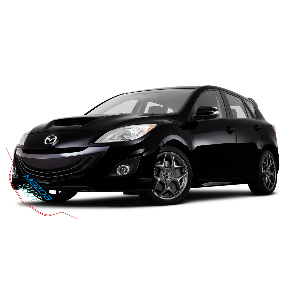 Mazda M012 Alloy Wheel (Matte Gunmetal) - 16"/17"/18"/20"