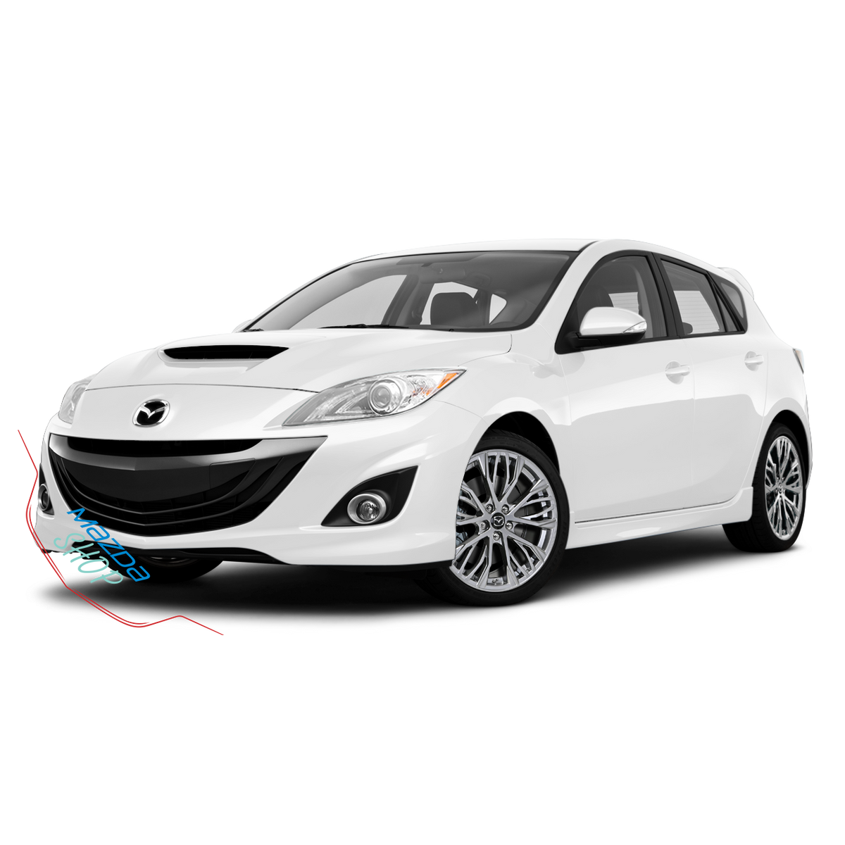 Mazda M014 Alloy Wheel (Hyper Silver Dark) - 18"/19"