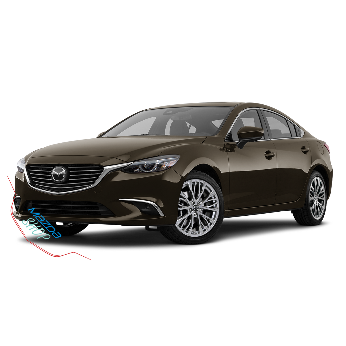 Mazda M014 Alloy Wheel (Hyper Silver Dark) - 18"/19"