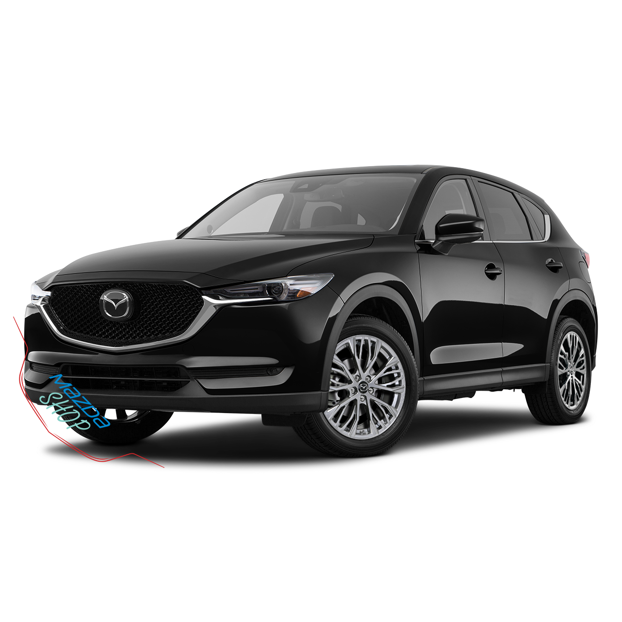 Mazda M014 Alloy Wheel (Hyper Silver Dark) - 18"/19"