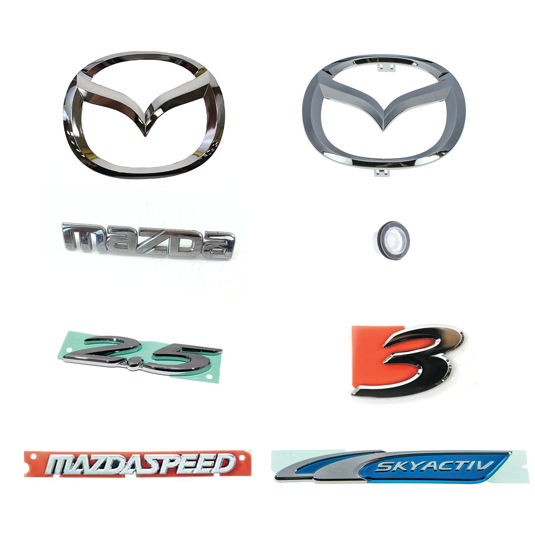 Mazda3 Emblems, Badging | Mazda3 Hatchback, Mazdaspeed3 (2010-2013)