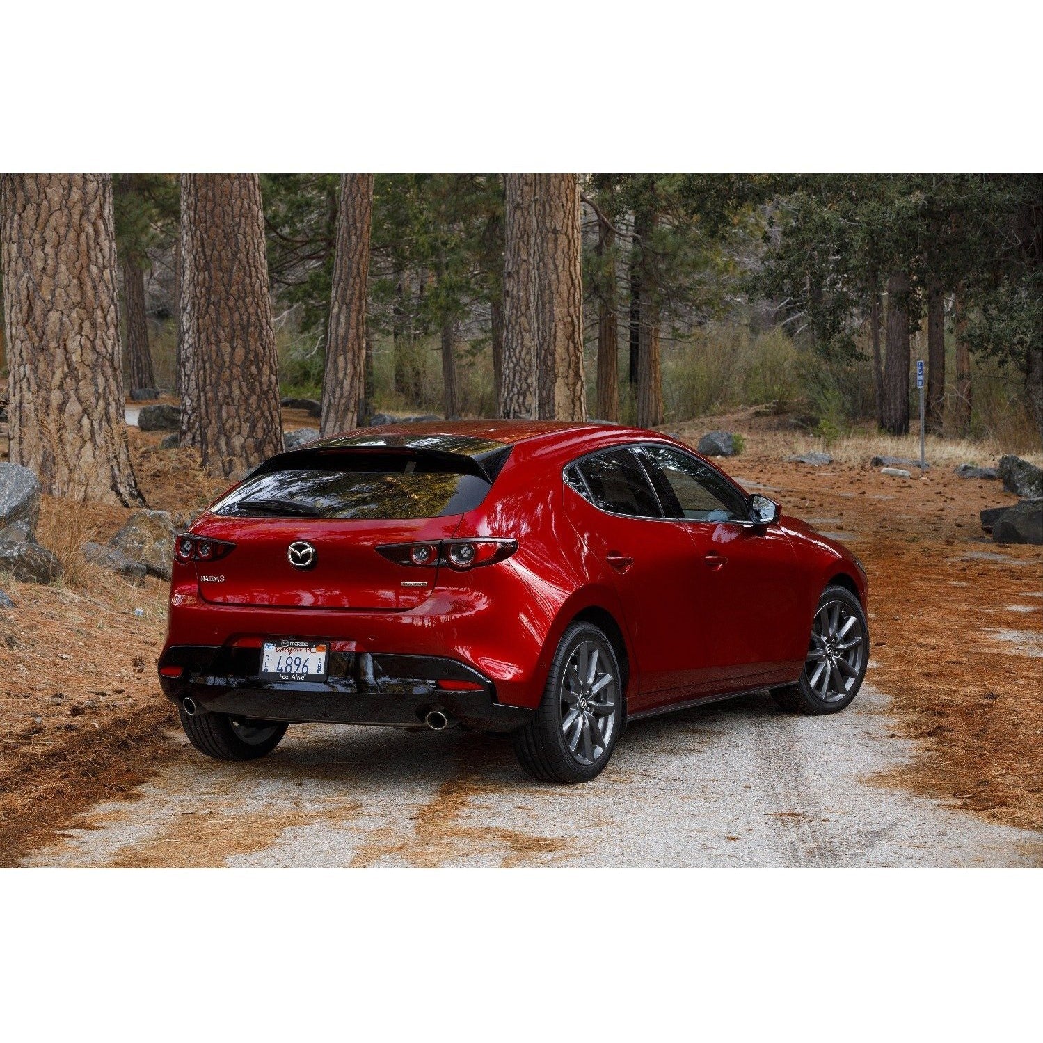 Mazda3 OEM Alloy Wheel - Dark Grey High-Lustre Metallic - 18" | Mazda3 Hatchback (2019-2022)