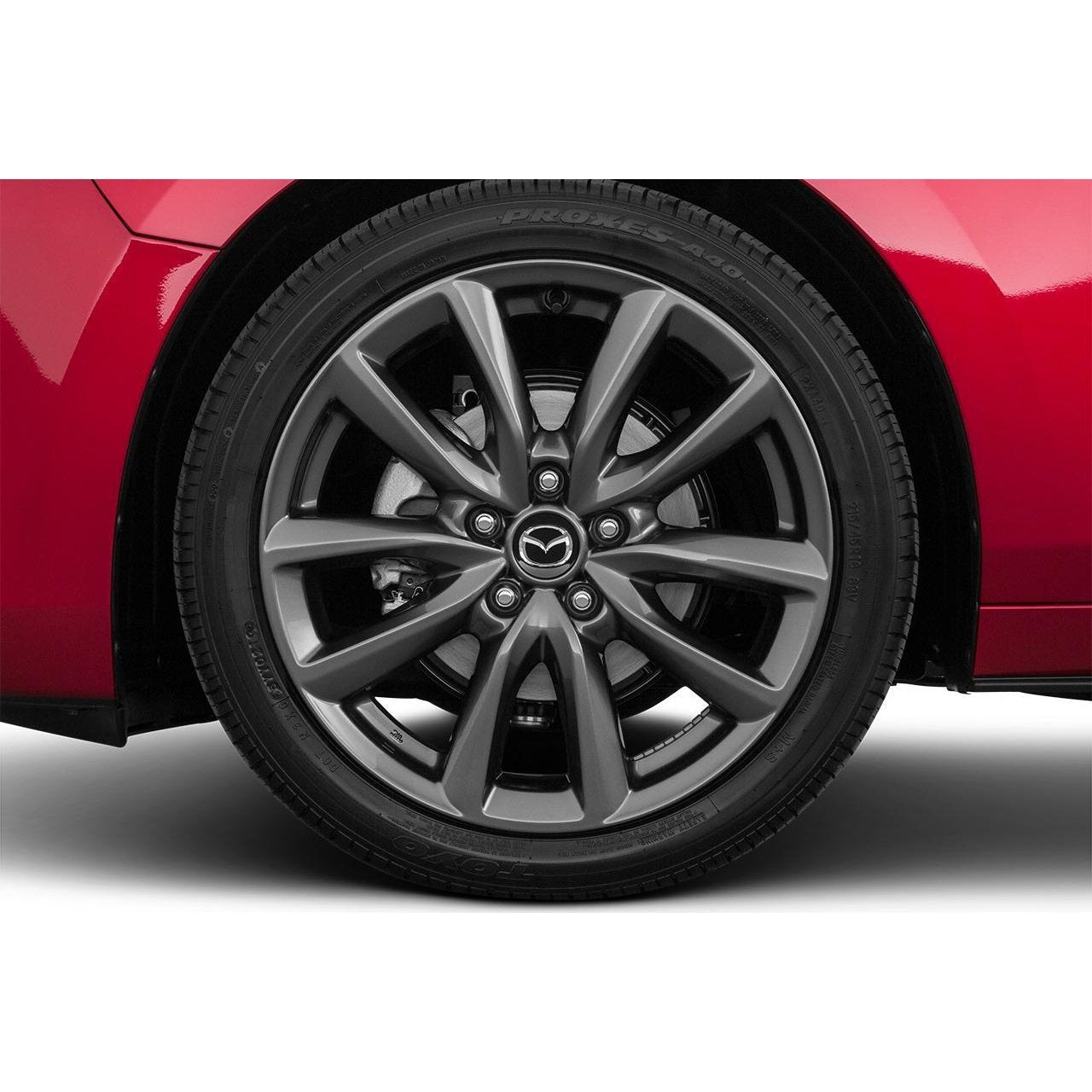 Mazda3 OEM Alloy Wheel - Dark Grey High-Lustre Metallic - 18" | Mazda3 Hatchback (2019-2022)